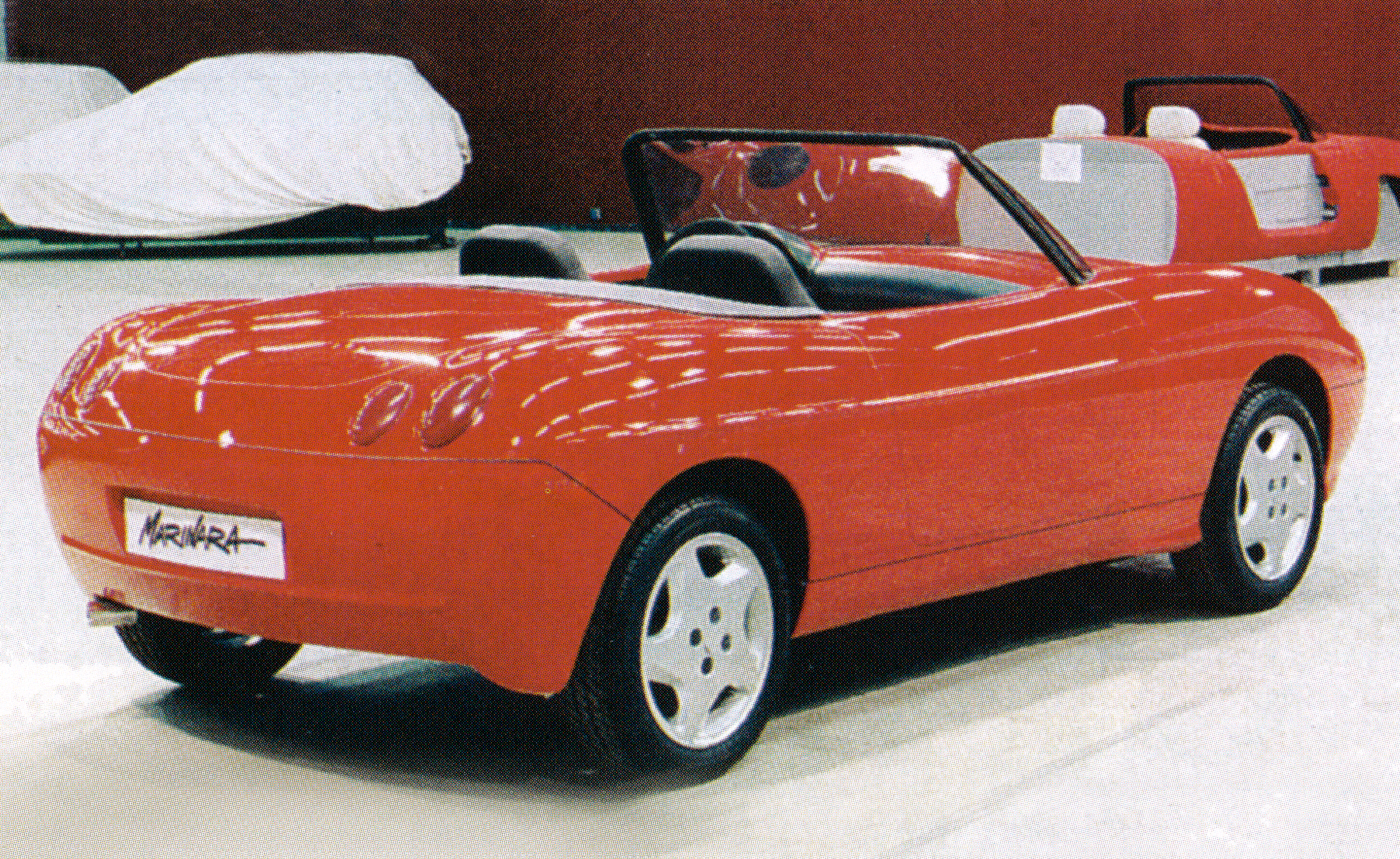 barchetta-club.pl - Model matalowy wersji Marinara z tyłu