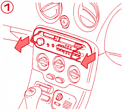 barchetta-club.pl - Demontaż deski rozdzielczej - radio